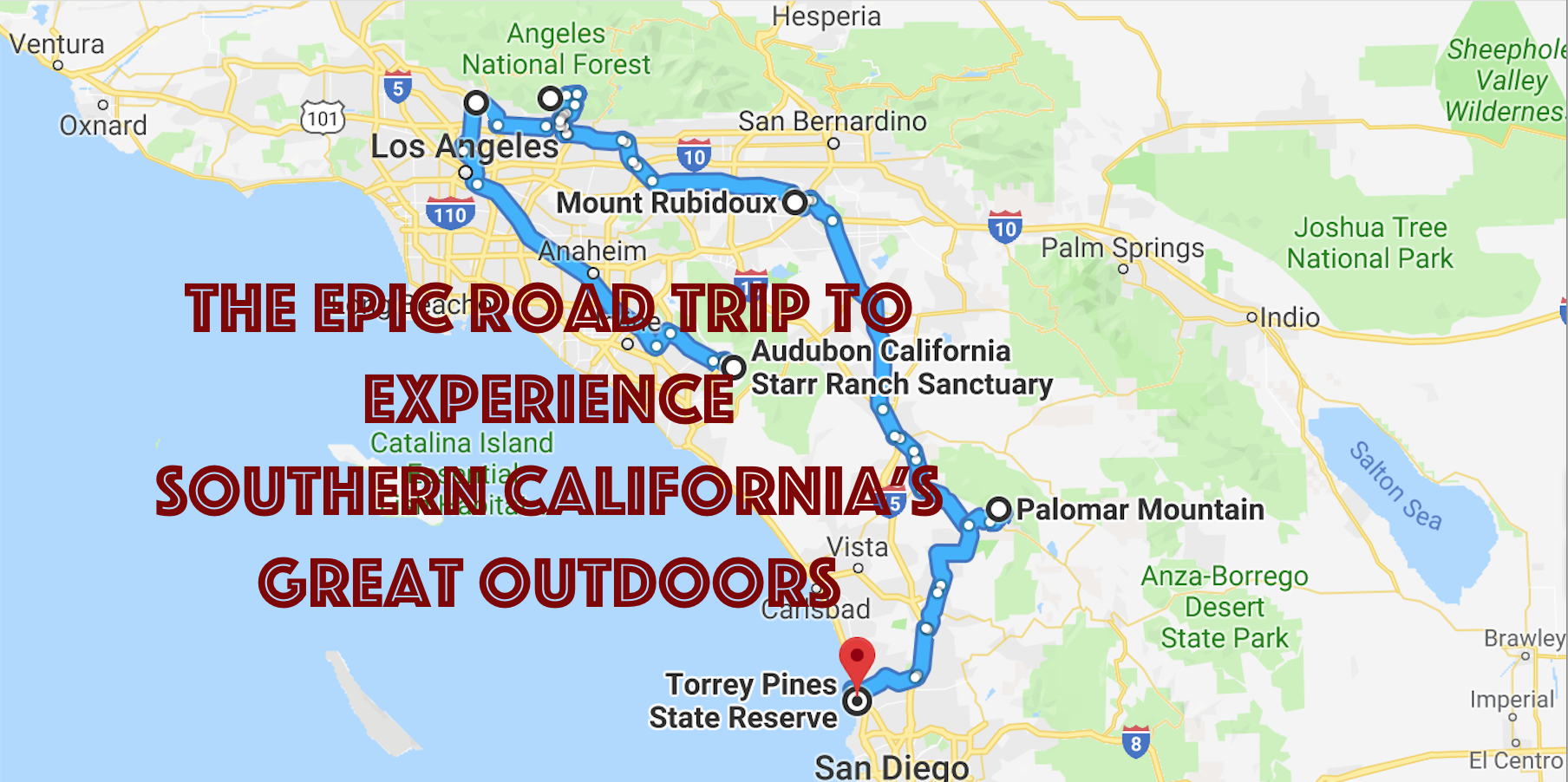 Take This Epic Road Trip To Experience Southern California's Great Outdoors
