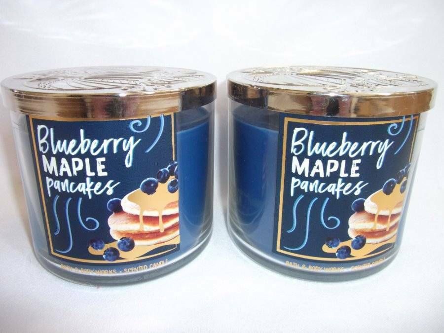 Blueberry Maple Pancakes 3-Wick Candle | Bath & Body Works