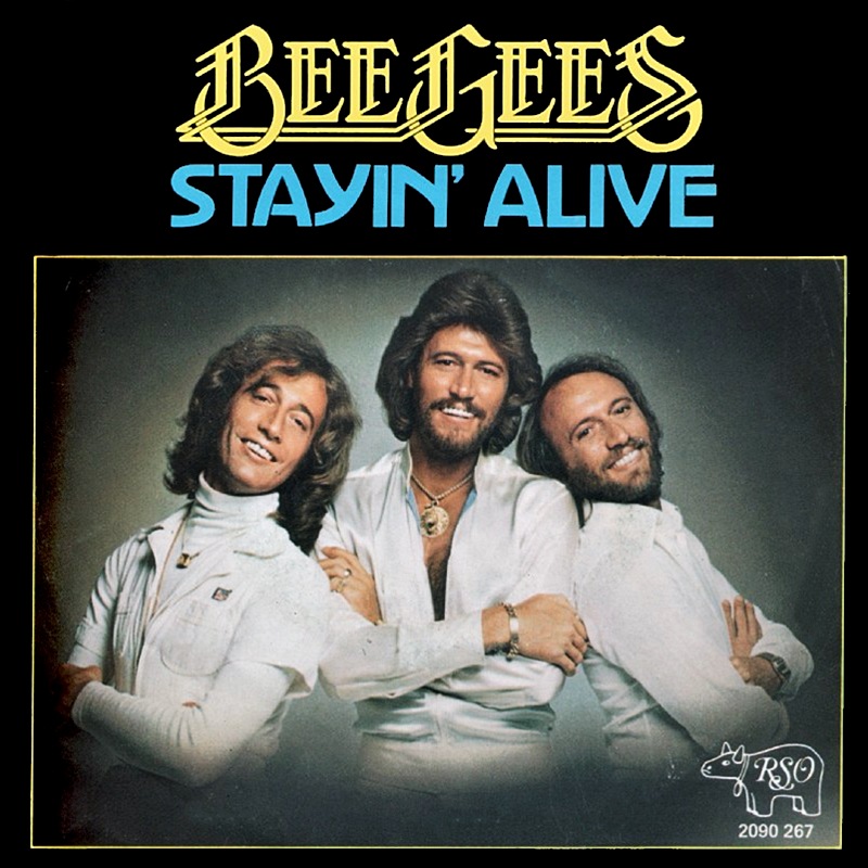 Bee Gees - Stayin' Alive [Version 1] (Video)