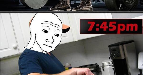 Daily Grind of Single Working Man Captured in a Meme