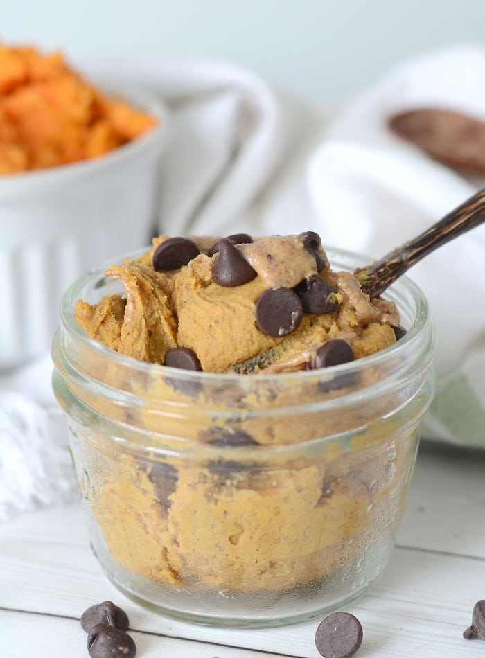 Vegan Protein Cookie Dough | 5 Minute Healthy Dessert!