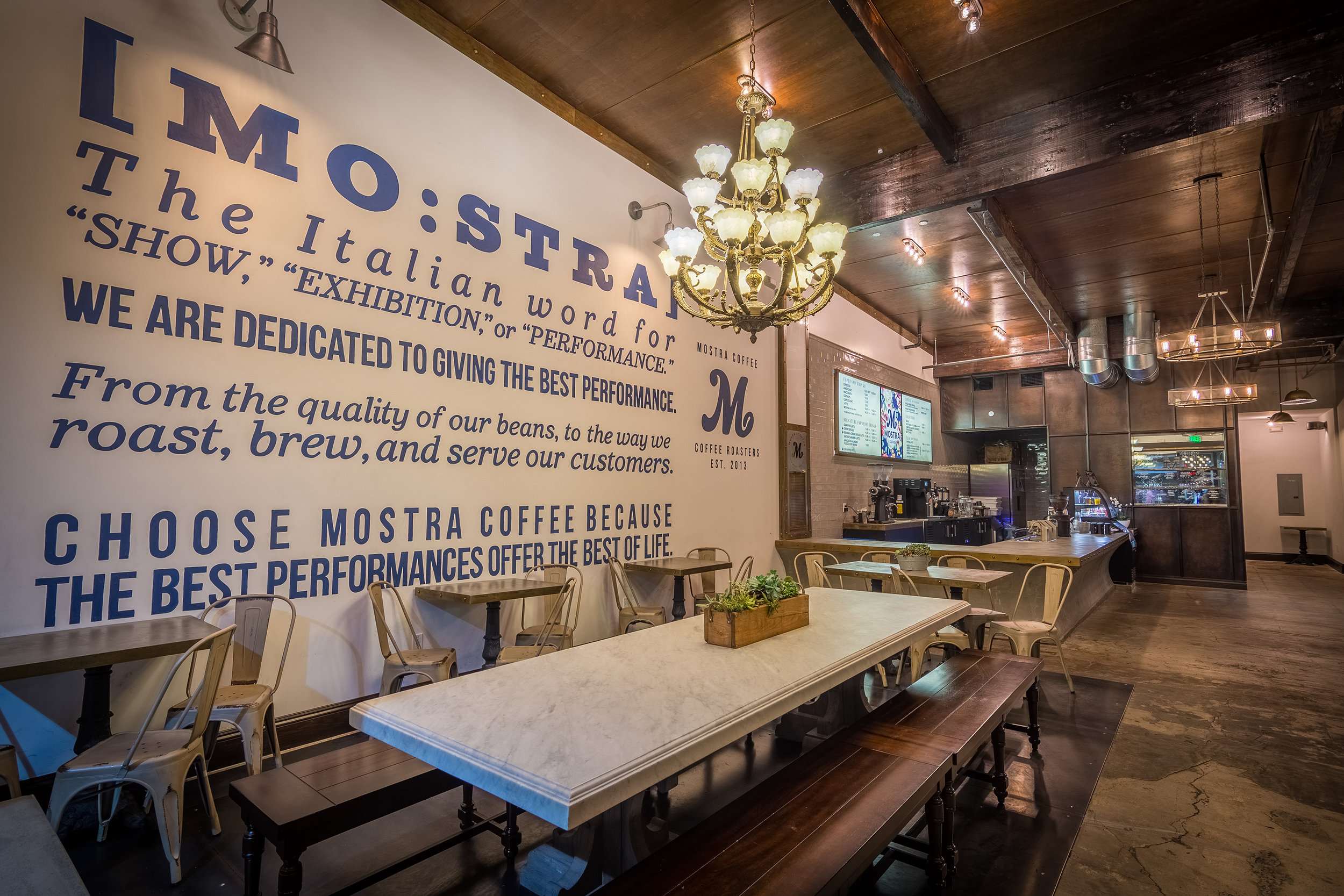 Locations & Menu — MOSTRA COFFEE
