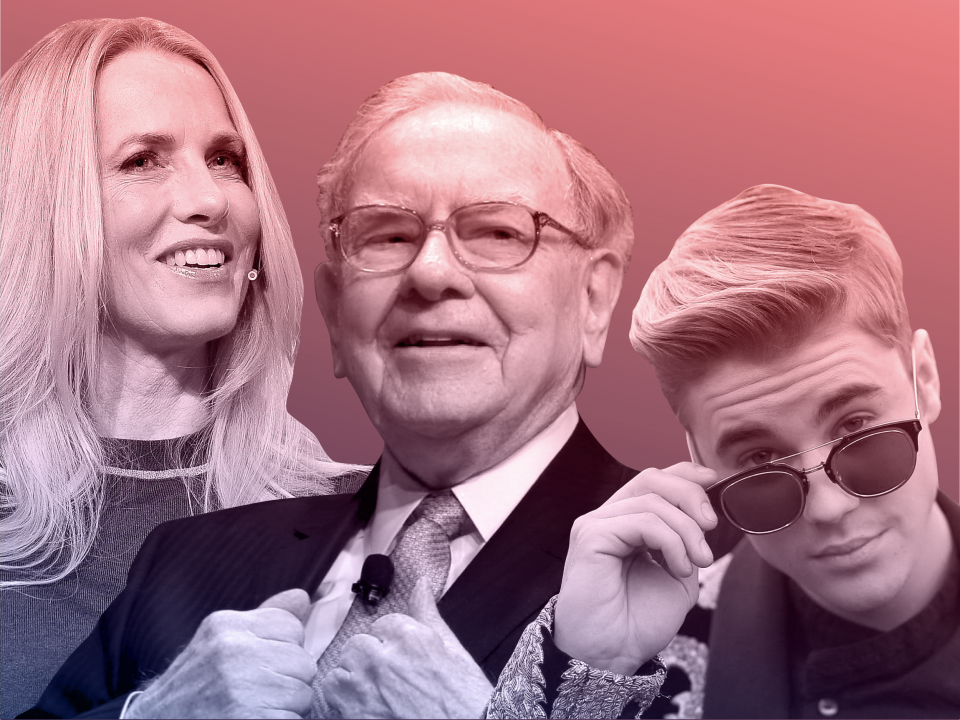 The richest person at every age