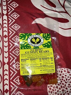 LI HING MUI Gummy Bears 3oz Hawaiian Tradition BRAND NEW ...