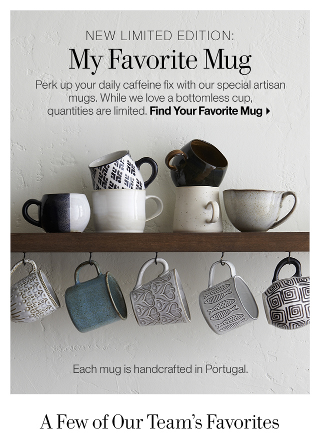 Coffee Mugs and Tea Cups: Ceramic, Glass & More | Crate and Barrel