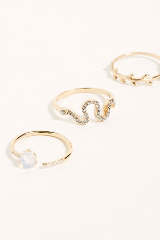 Lucky Charm Ring Set