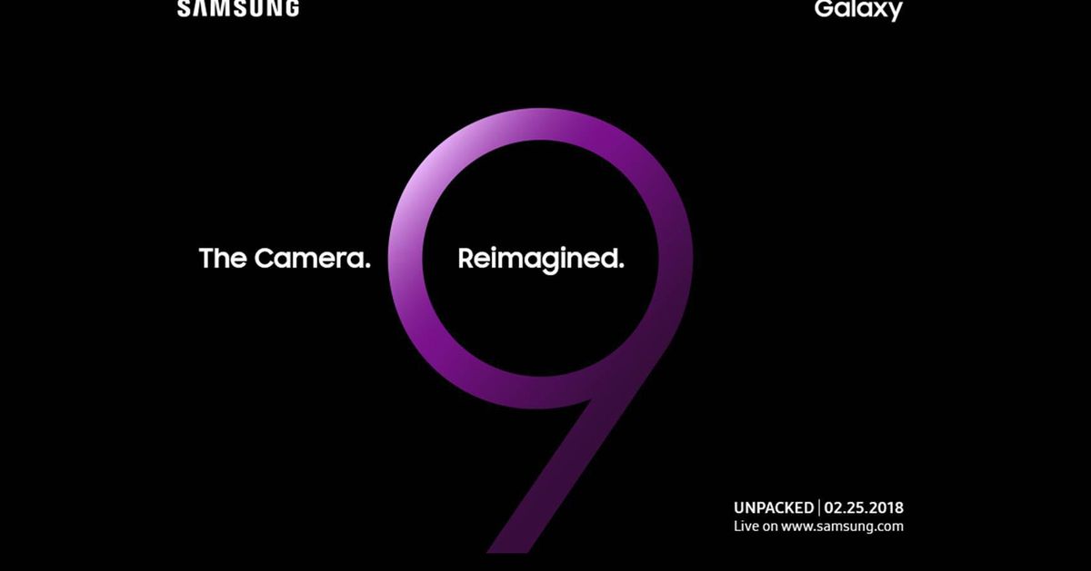 Samsung's invite for its Galaxy S9 Unpacked event is in!
