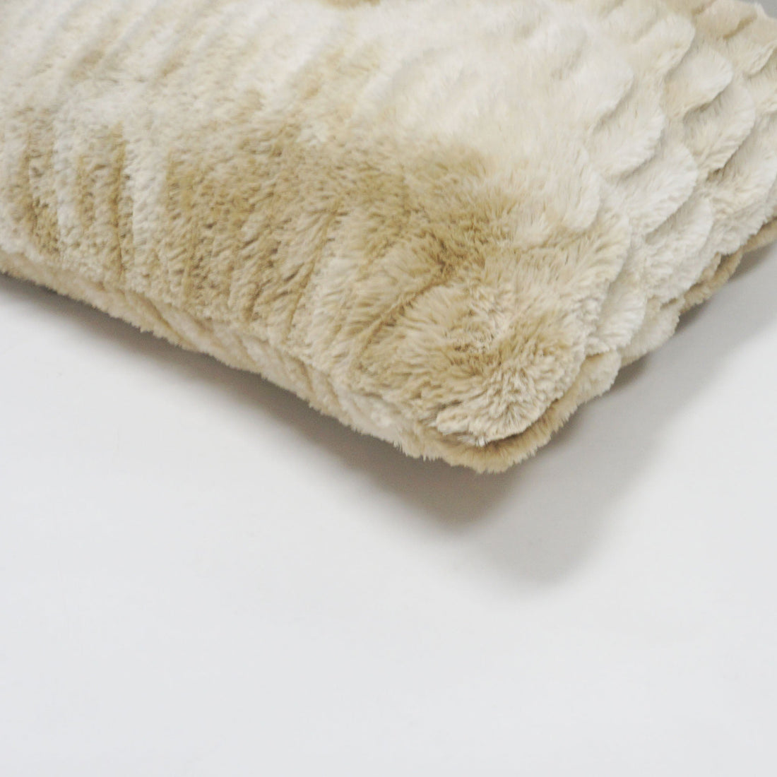Faux Fur Ruched Pillow Covers