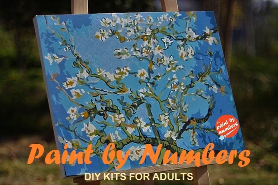 Amazon.com: DIY Paint by Numbers for Adults, Paint by Number Kit On Canvas for Beginners Arts Craft for Home Wall Decor Ferry View - 16×20Inches
