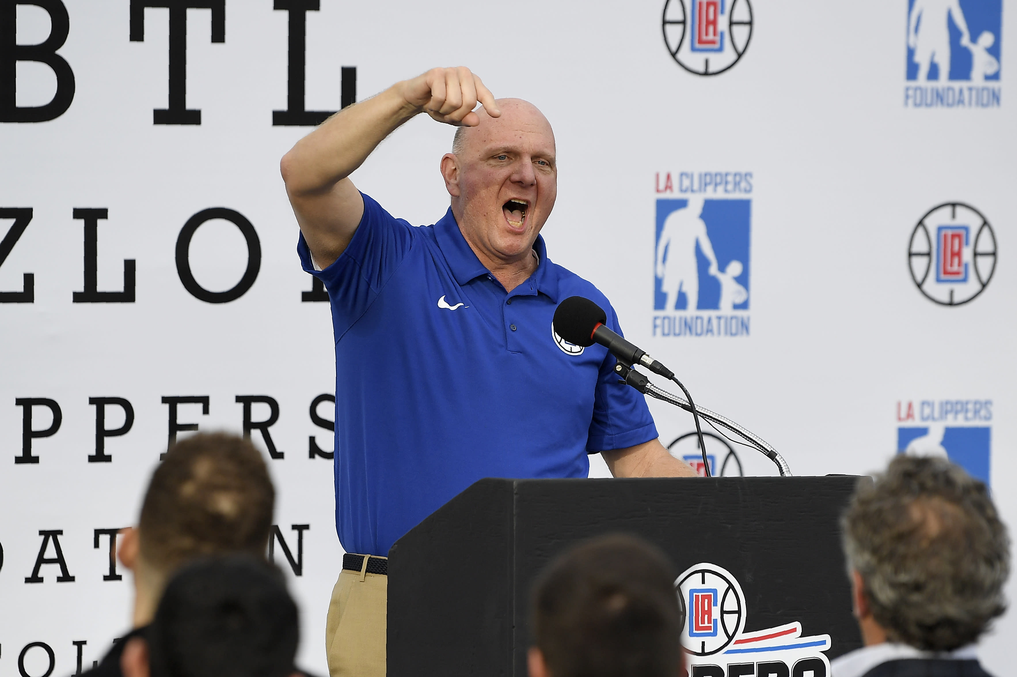 LA Clippers owner Steve Ballmer: I would have supported our players if they wanted to kneel in protest
