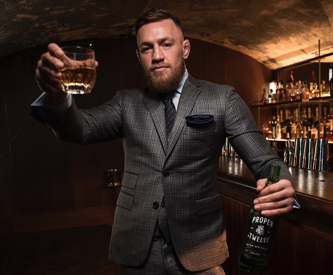 Proper No. Twelve Irish Whiskey founded by Conor McGregor