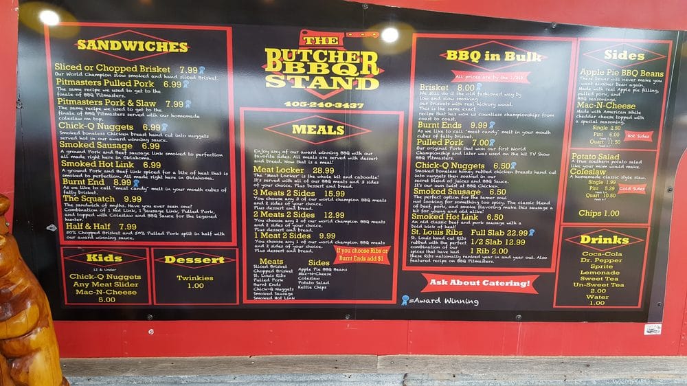 Butcher BBQ Stand | Oklahoma