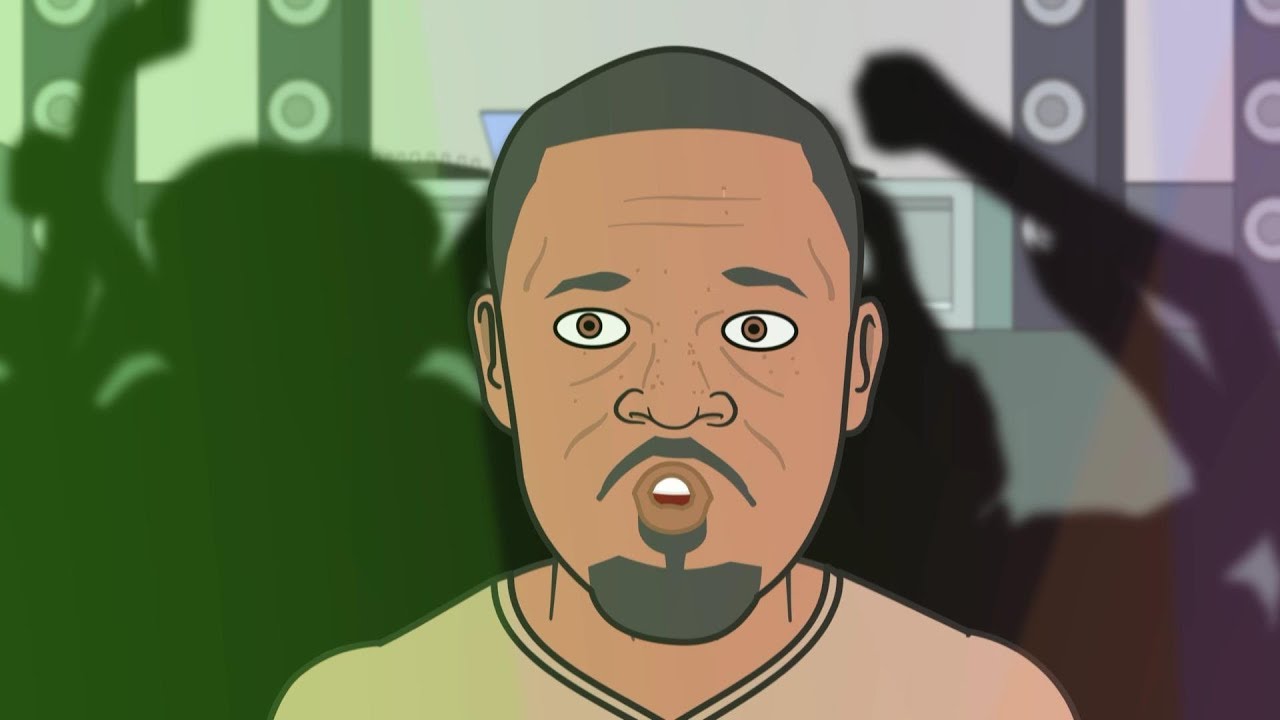 Jamie Foxx Meets Chris Brown Moment - JRE Toons