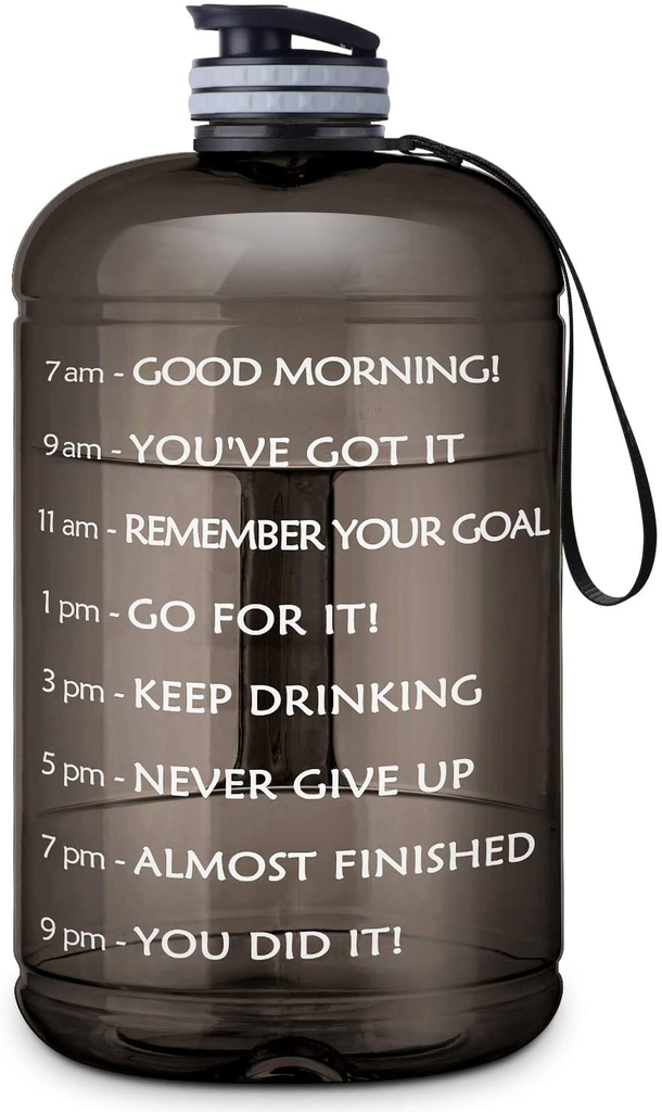 Gallon Water Bottle Portable Water Jug - Fitness Sports Daily Water ...