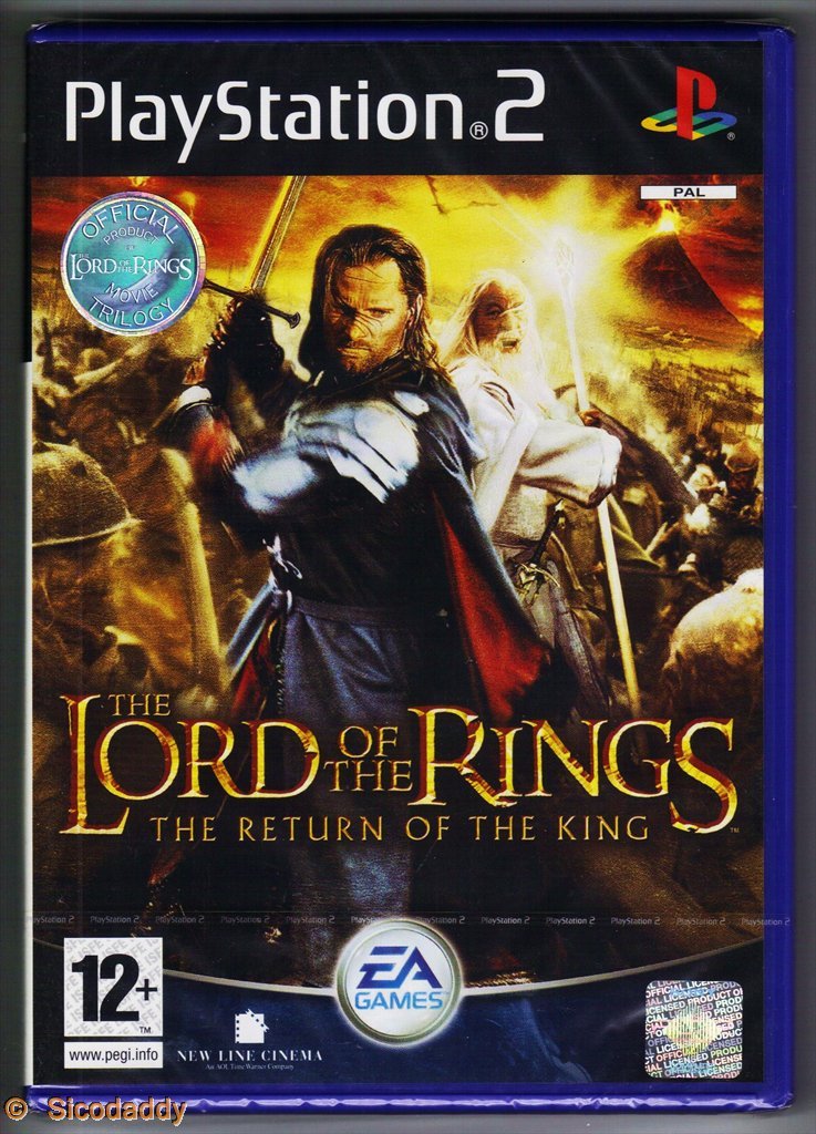 Lord of the Rings: Return of the King - PS2 Video Games
