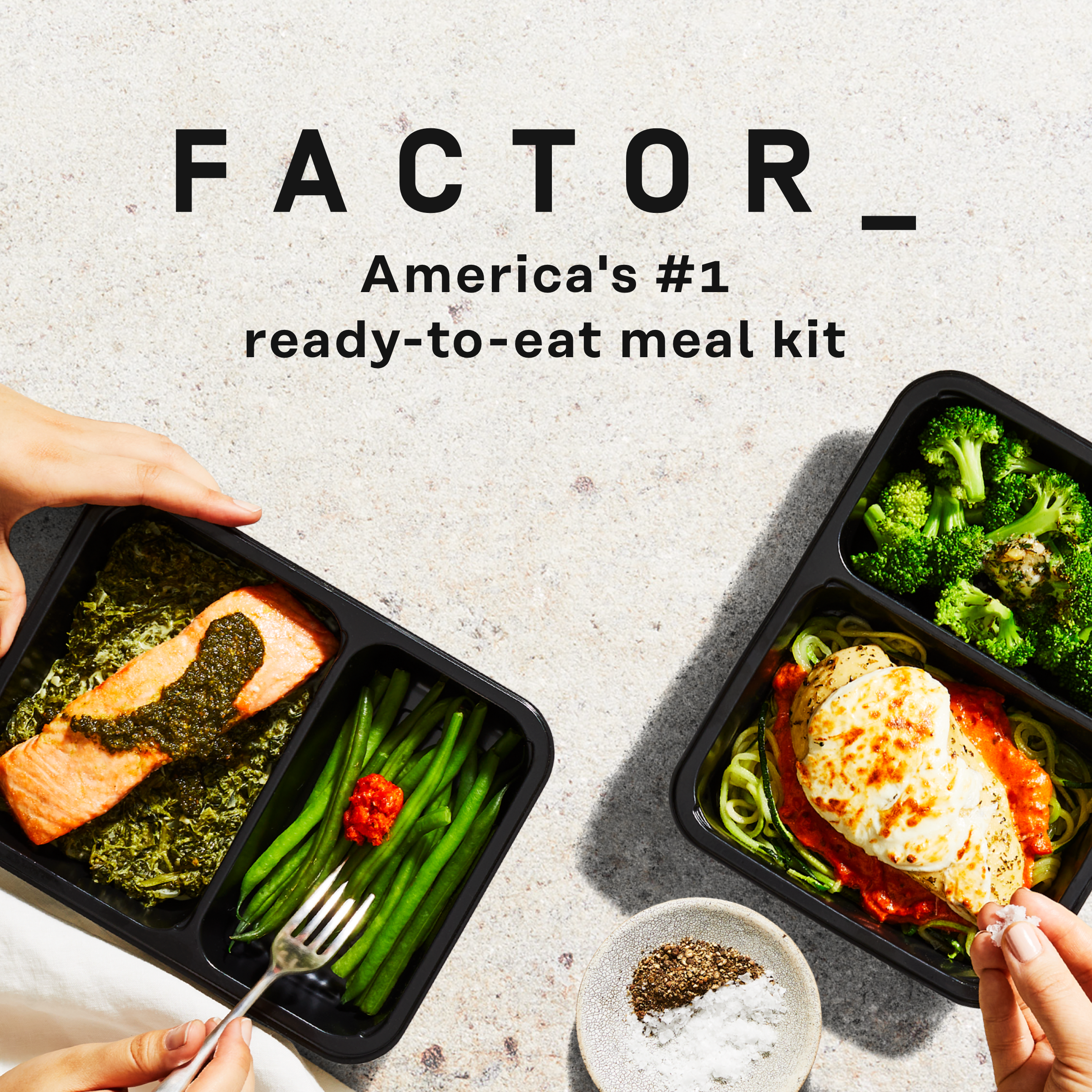 Factor: Healthy, Fully-Prepared Food Delivered to Your Door