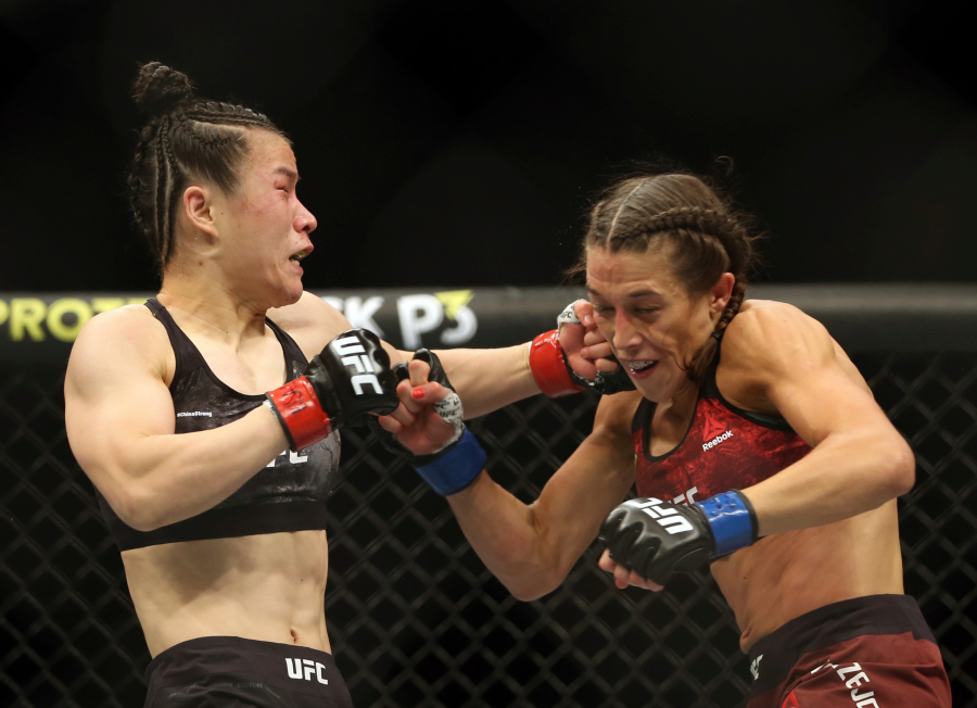 Fans are calling the Zhang Weili and Joanna Jedrzejczyk fight an instant classic