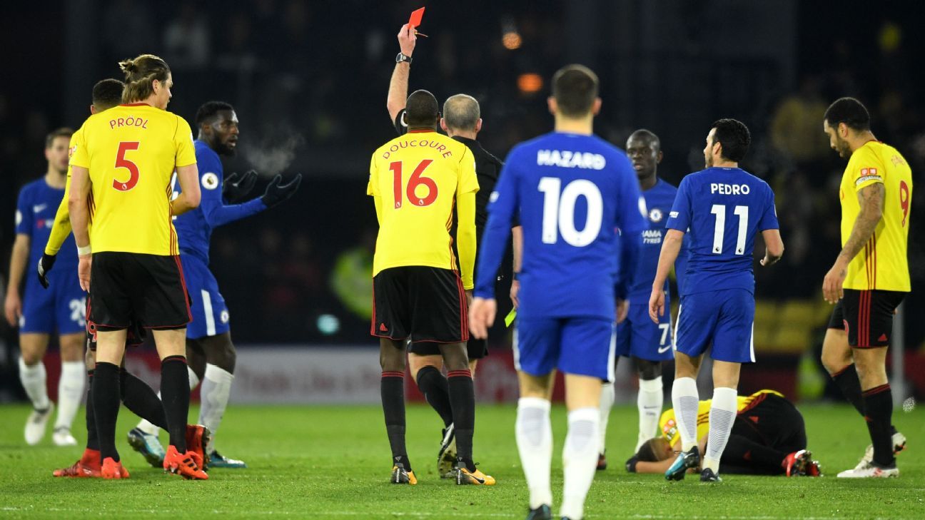 Watford vs. Chelsea - Football Match Report - February 5, 2018 - ESPN