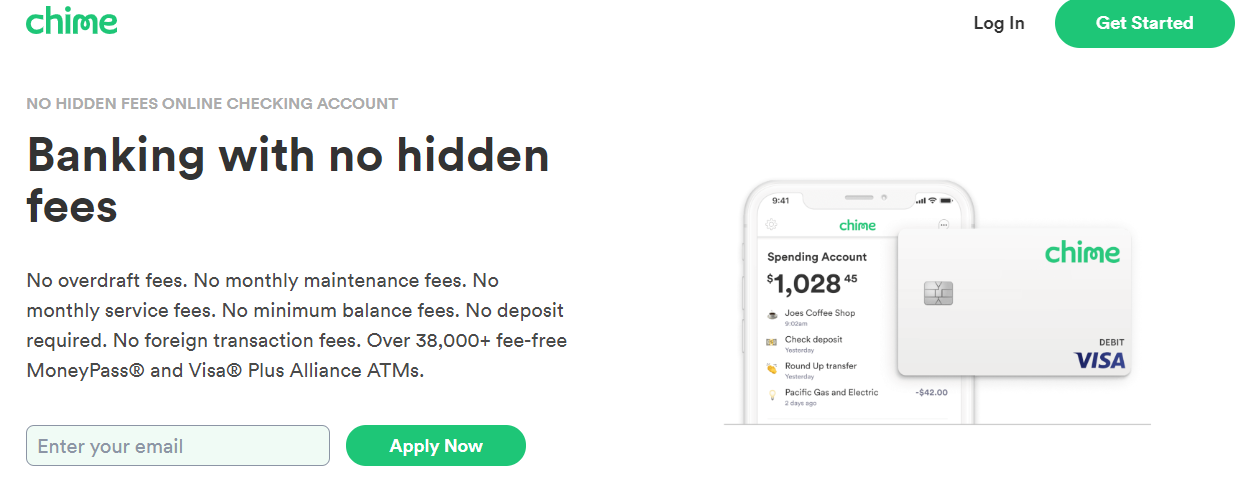 Chime - Banking with No Monthly Fees. Fee-Free Overdraft. Build Credit.