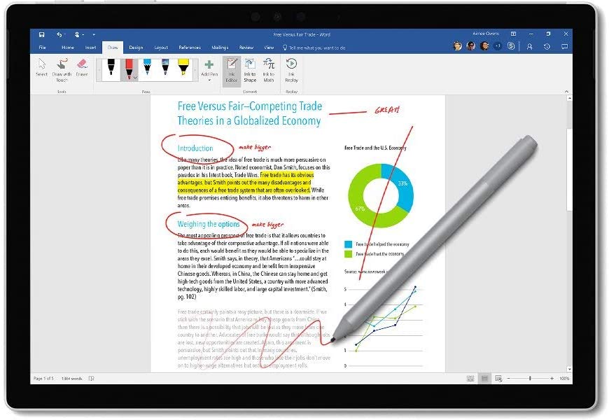 Microsoft Surface Pen Platinum Model 1776 (EYU ... - Amazon.com