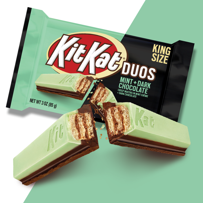 Kit Kat Duo Dark Chocolate Mint Chocolate Bar - 1.5oz