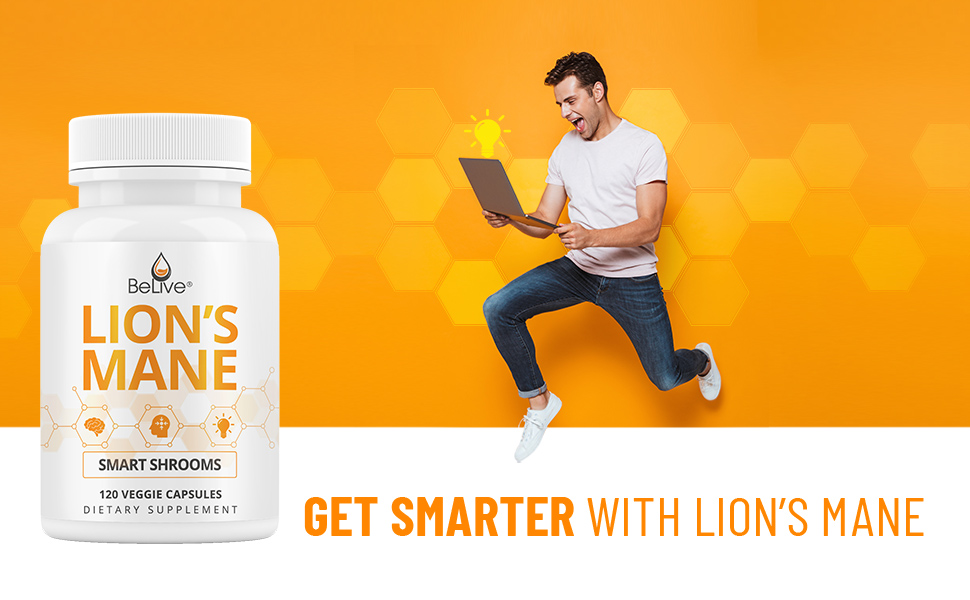 Amazon: Genius Mushroom – Lions Mane, Cordyceps and Reishi - NOOTROPIC