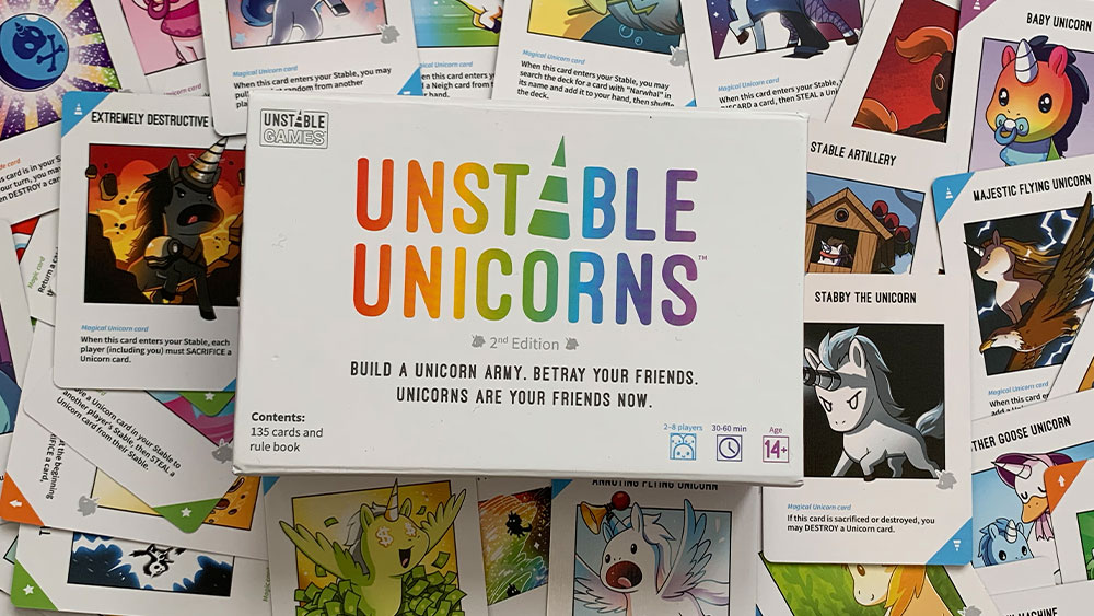 Unstable Unicorns Card Game
