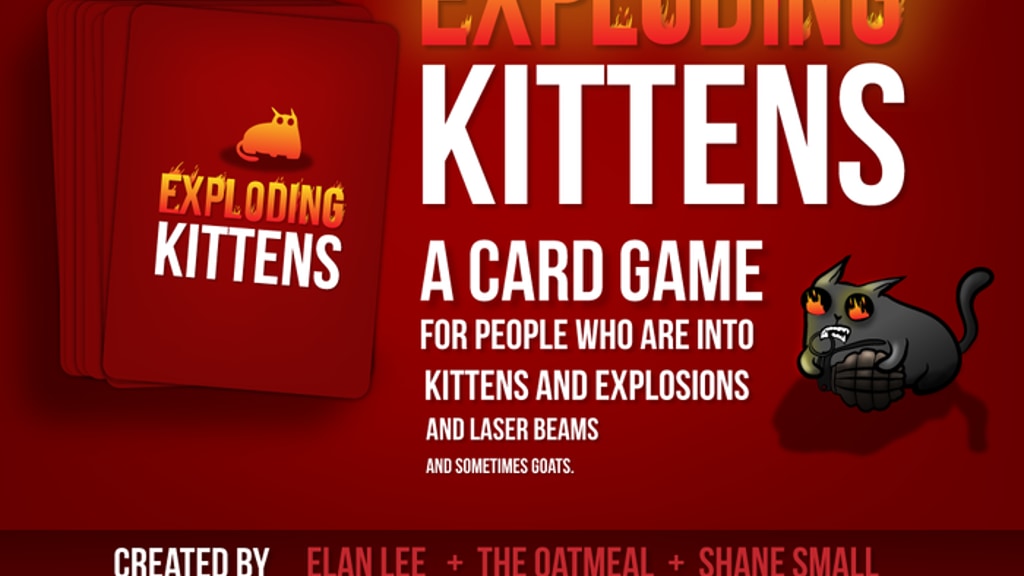 Exploding Kittens- Card Game
