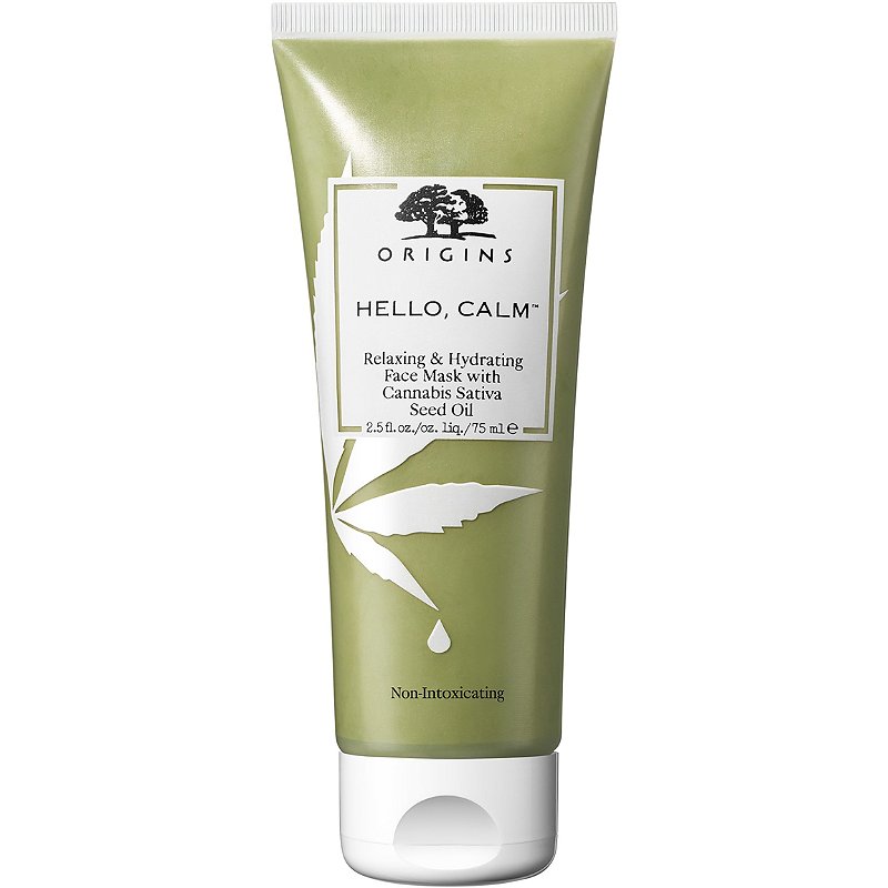 Hello, Calm™ Relaxing & Hydrating Face Mask with Cannabis Sativa Seed Oil | Origins