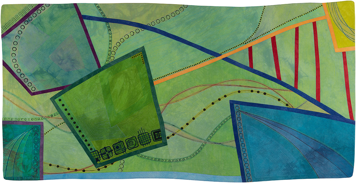Lisa Call Fine Art - Award Winning Contemporary Textile Paintings