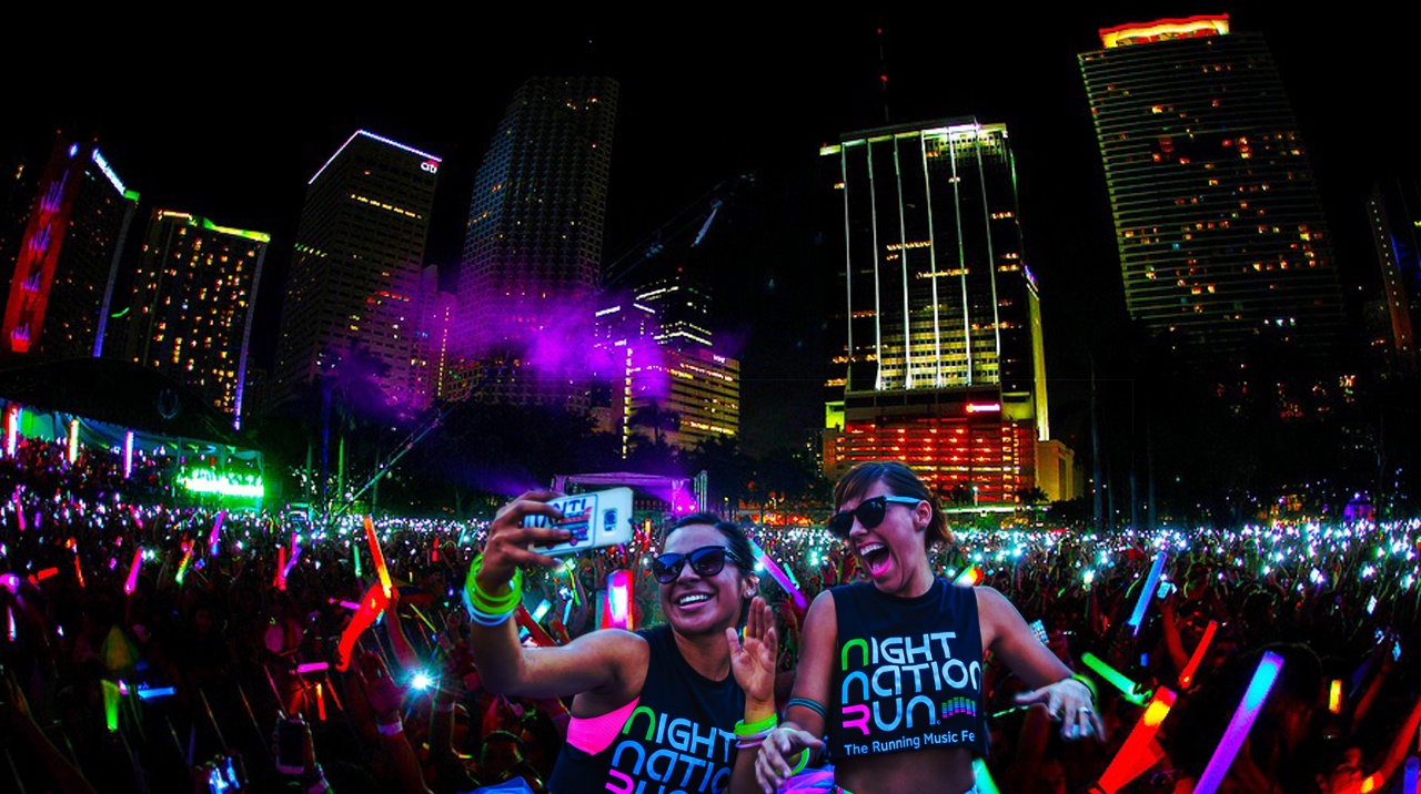 The World's 1st Running Music Festival | Night Nation Run
