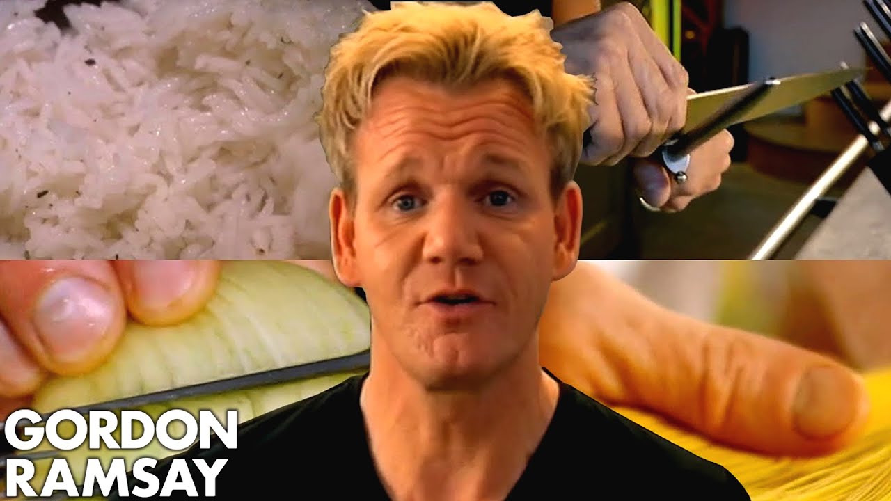 How To Master 5 Basic Cooking Skills | Gordon Ramsay