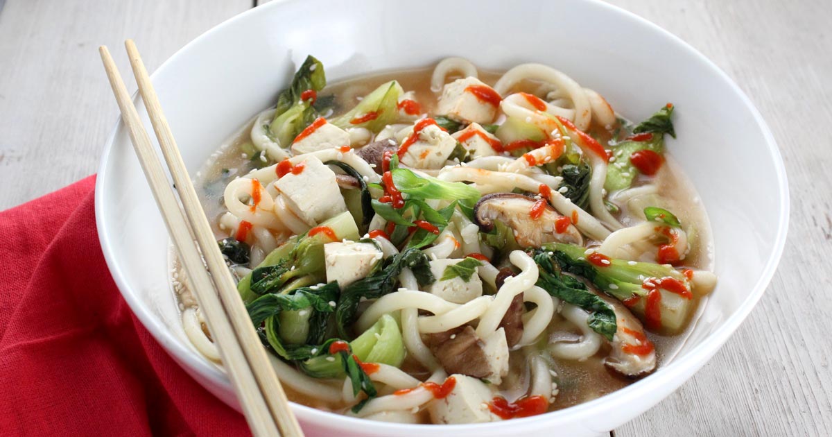 Miso Udon Noodle Soup