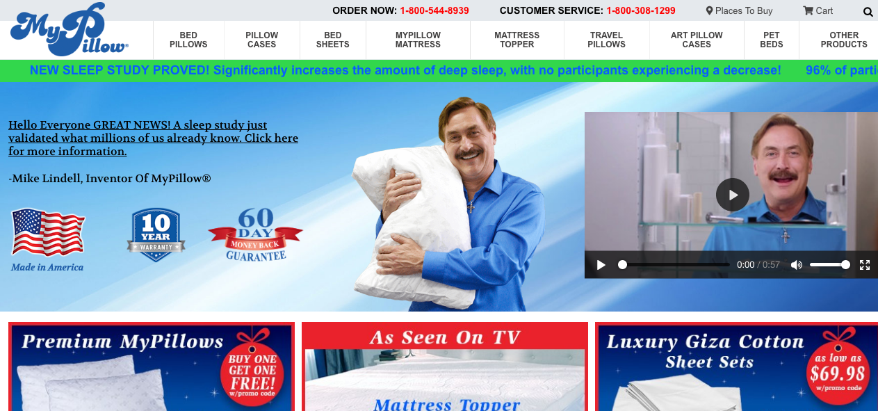 MyPillow®: Official My Pillow Site