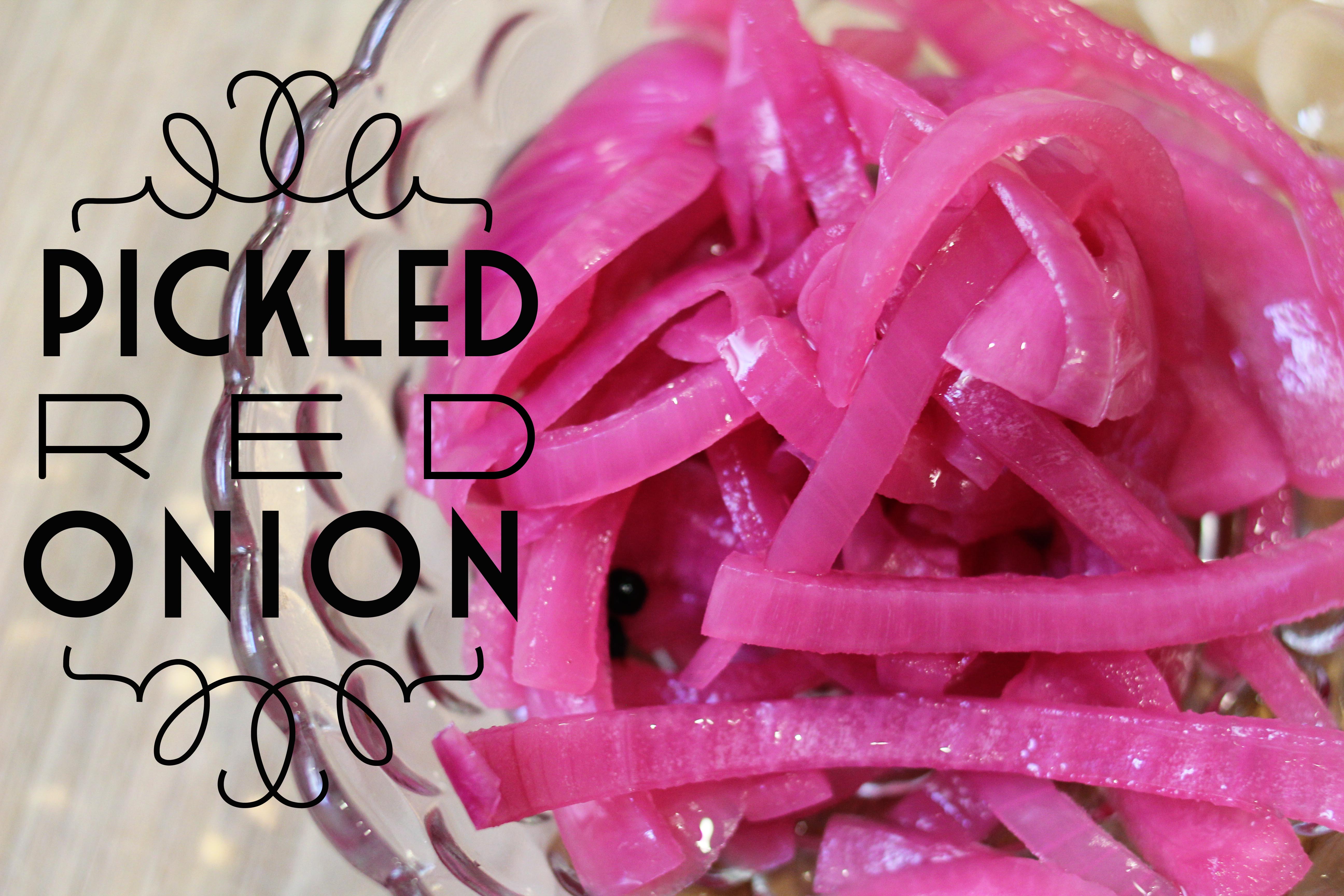 How To Make Quick-Pickled Red Onions: The Video