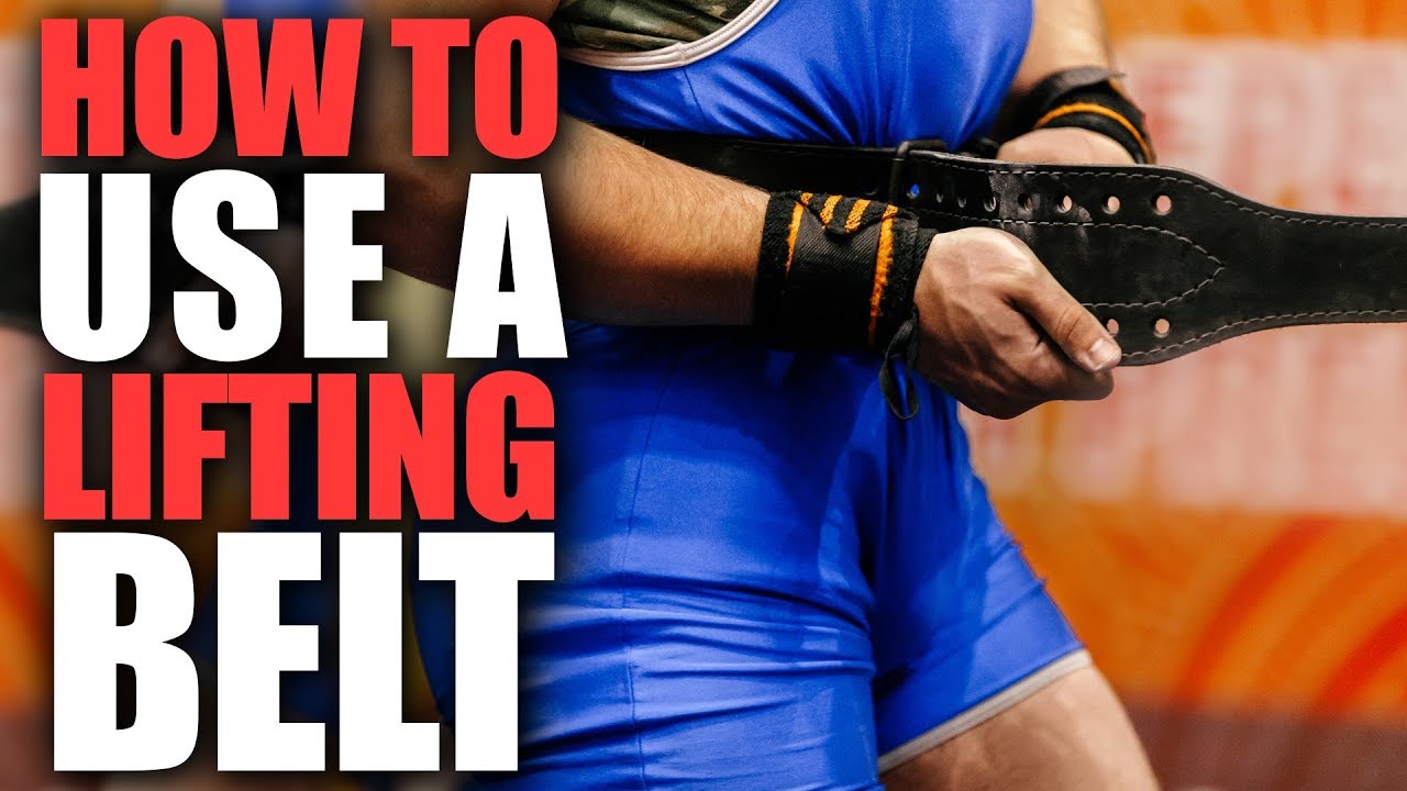 How to Use a Lifting Belt