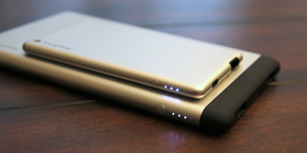 Mophie Powerstation 2X for Smartphones and Tablets (4,000 mAh) - Aluminum: Cell Phones & Accessories