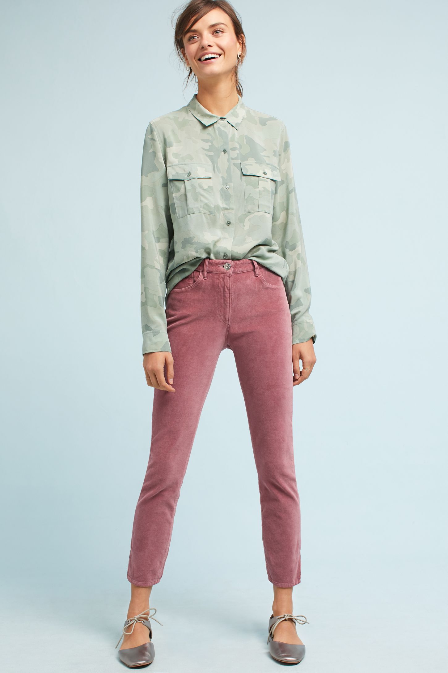 3x1 Higher Ground Velvet Jeans | SHOPBOP