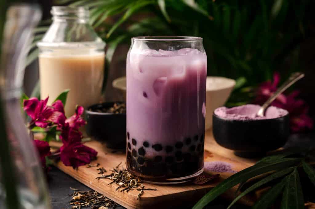 How to Make Taro Milk Tea
