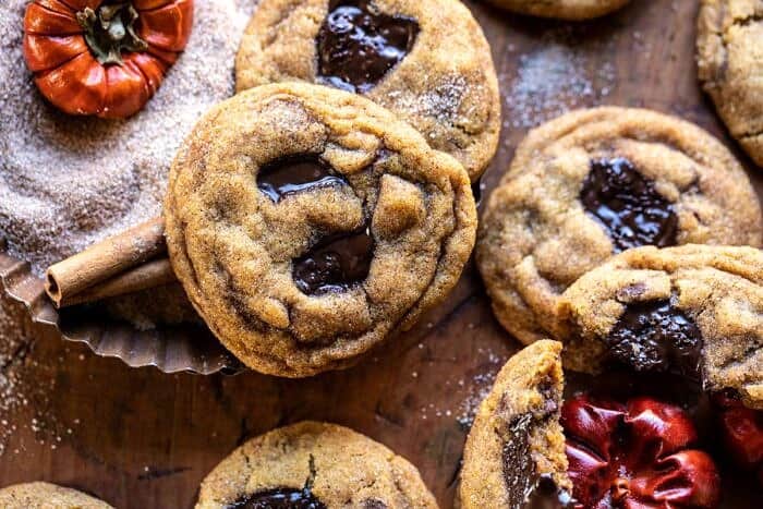Pumpkin Butter Chocolate Chip Cookies. - Half Baked Harvest