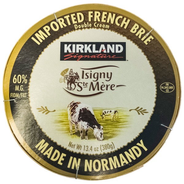 Kirkland Signature Isigny Ste-Mère French Brie, 13.4 oz from Costco