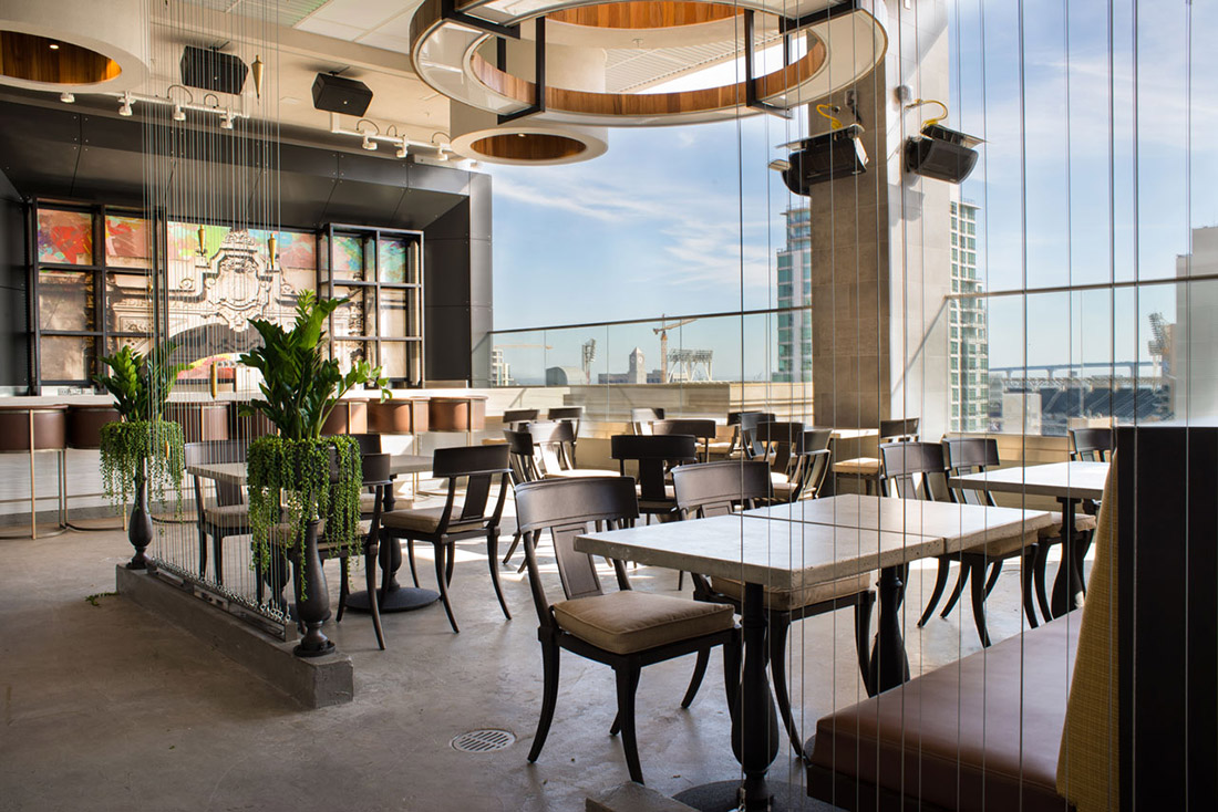 Welcome to the Nolen Rooftop bar and lounge in downtown San ...