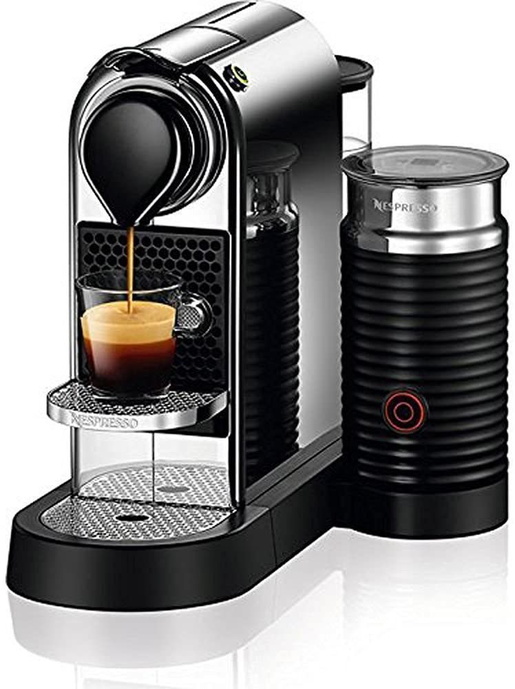 CitiZ&Milk Chrome | Original Coffee Machine & Milk Frother | Nespresso USA