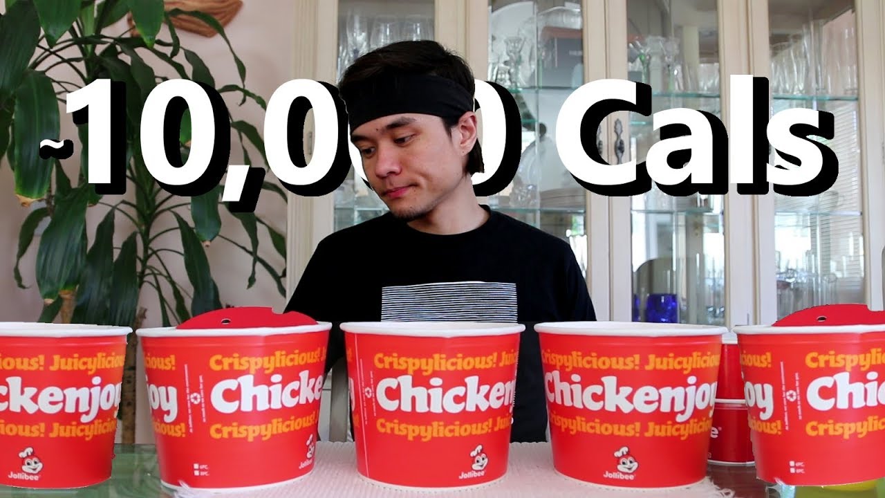 Jollibee Five (5) Bucket Fried Chicken Challenge