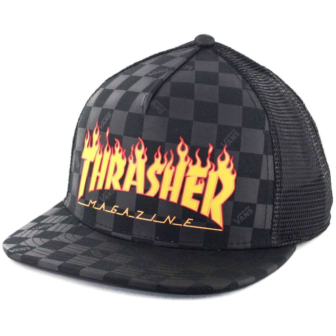 Vans X Thrasher Black Snapback Hat