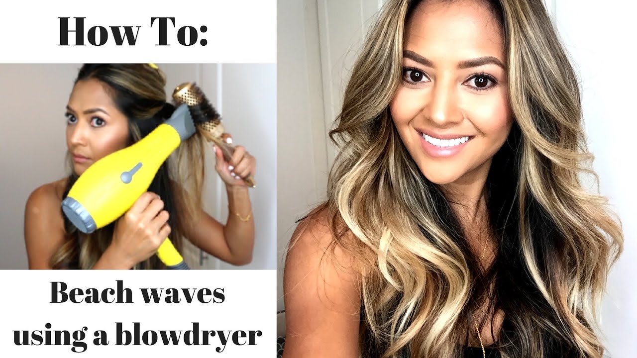 How to Get a Beach Wave Blow Out At Home