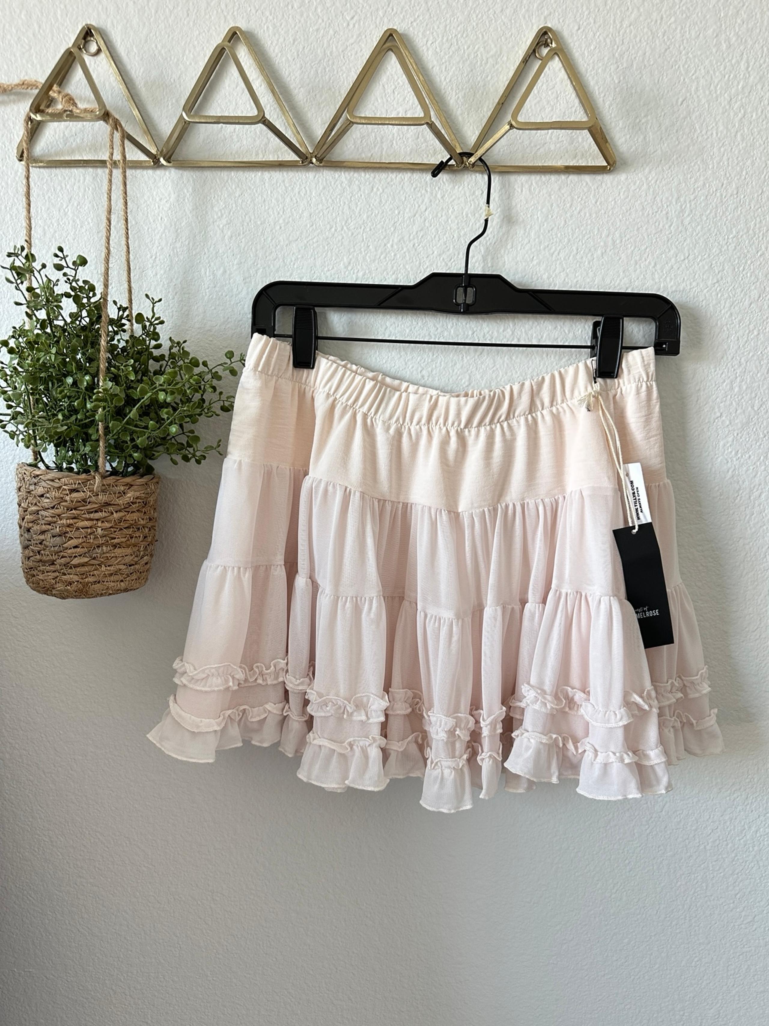 WEST OF MELROSE Ruffled Up Skort - Tillys