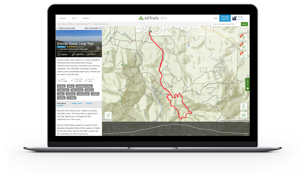 AllTrails: Trail Guides & Maps for Hiking, Camping, and Running | AllTrails