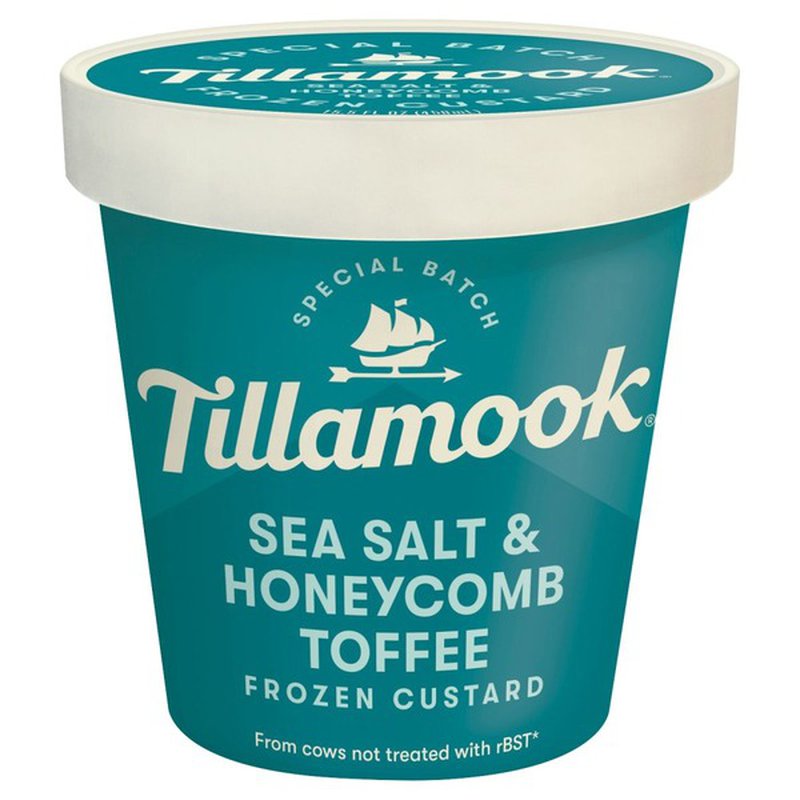 Sea Salt & Honeycomb Toffee Frozen Custard - Tillamook