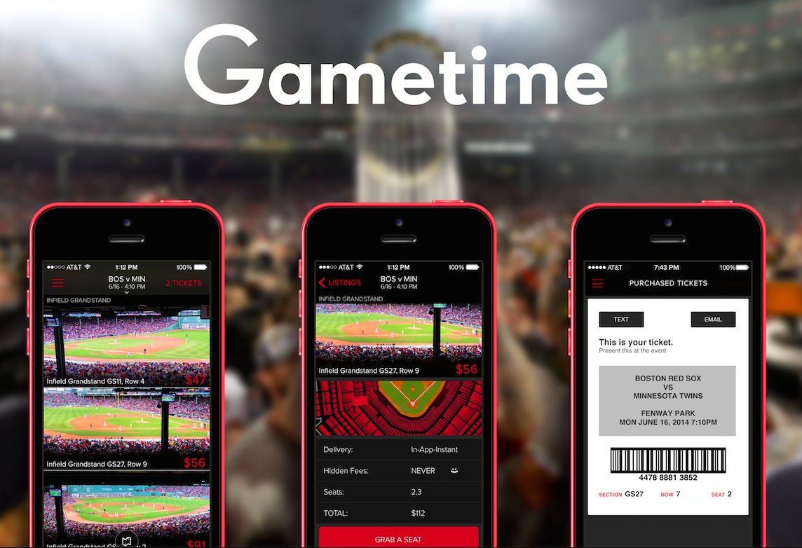 Gametime | Last minute sport, concert and theater tickets